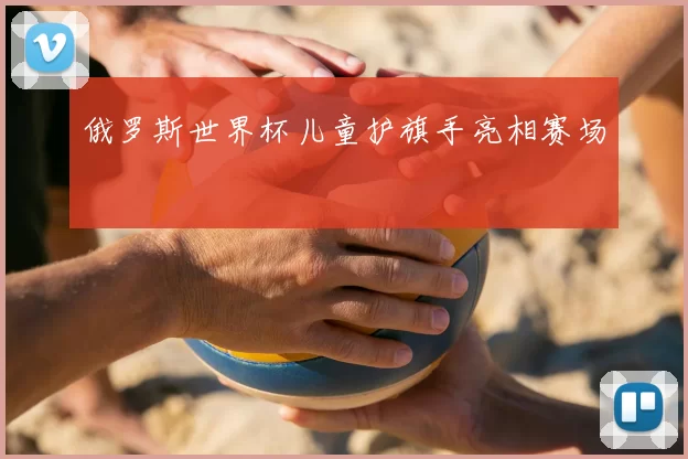俄罗斯世界杯儿童护旗手亮相赛场